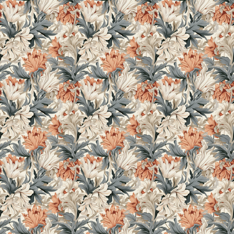 Karin Blue Orange miniature - 1023801-01 wallpaper Wallpassion