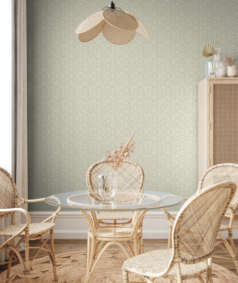 Grace Sage Green miniature - 1025001-02 wallpaper Wallpassion