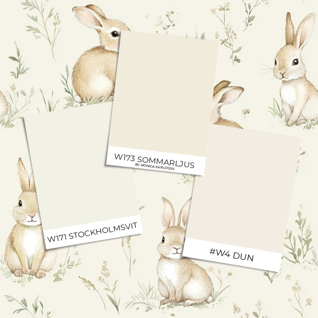 Bunny Dreams Cream White - 1026901-01 wallpaper Wallpassion