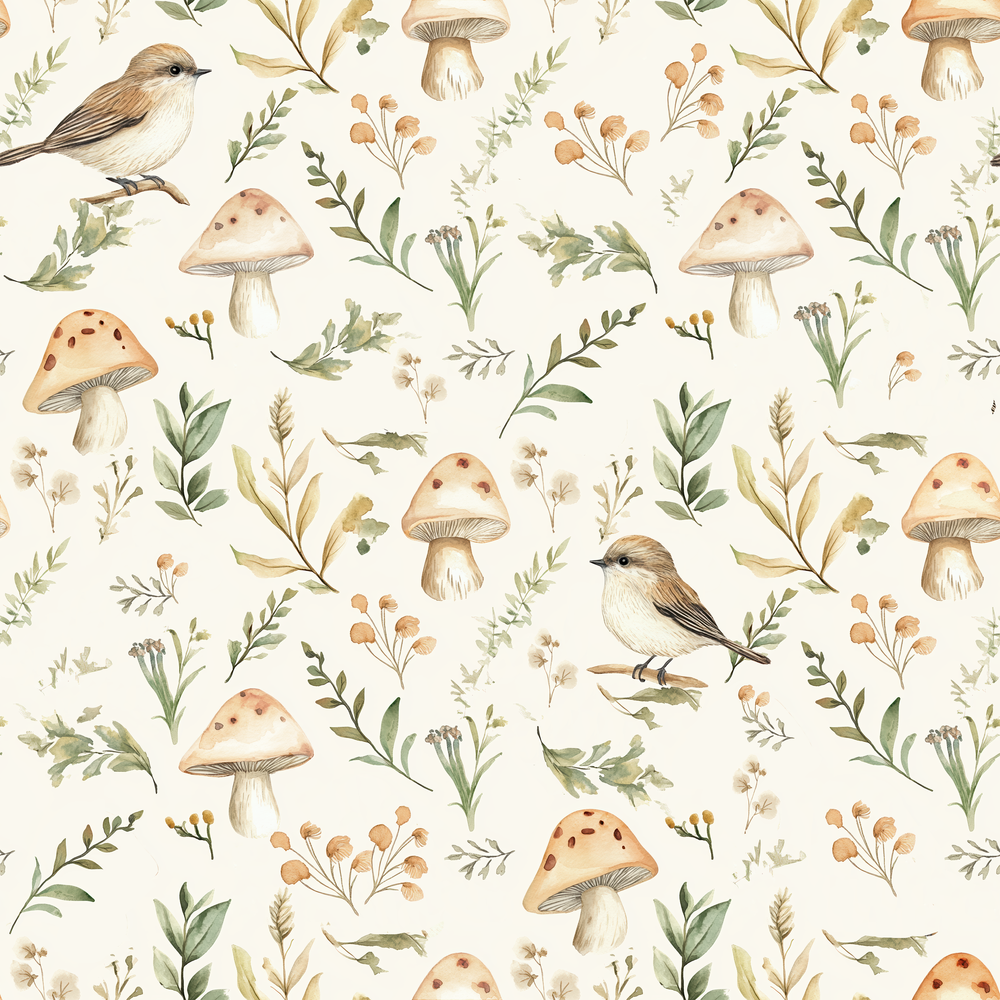 Happy times Cream White - 1027101-01 wallpaper Wallpassion