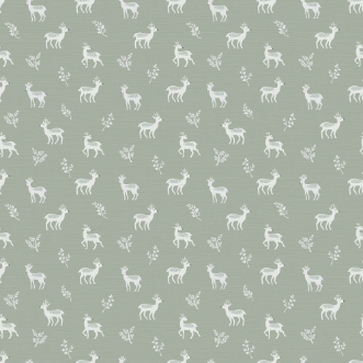 Dear deer Dusty Green miniature - 1027601-01 wallpaper Wallpassion