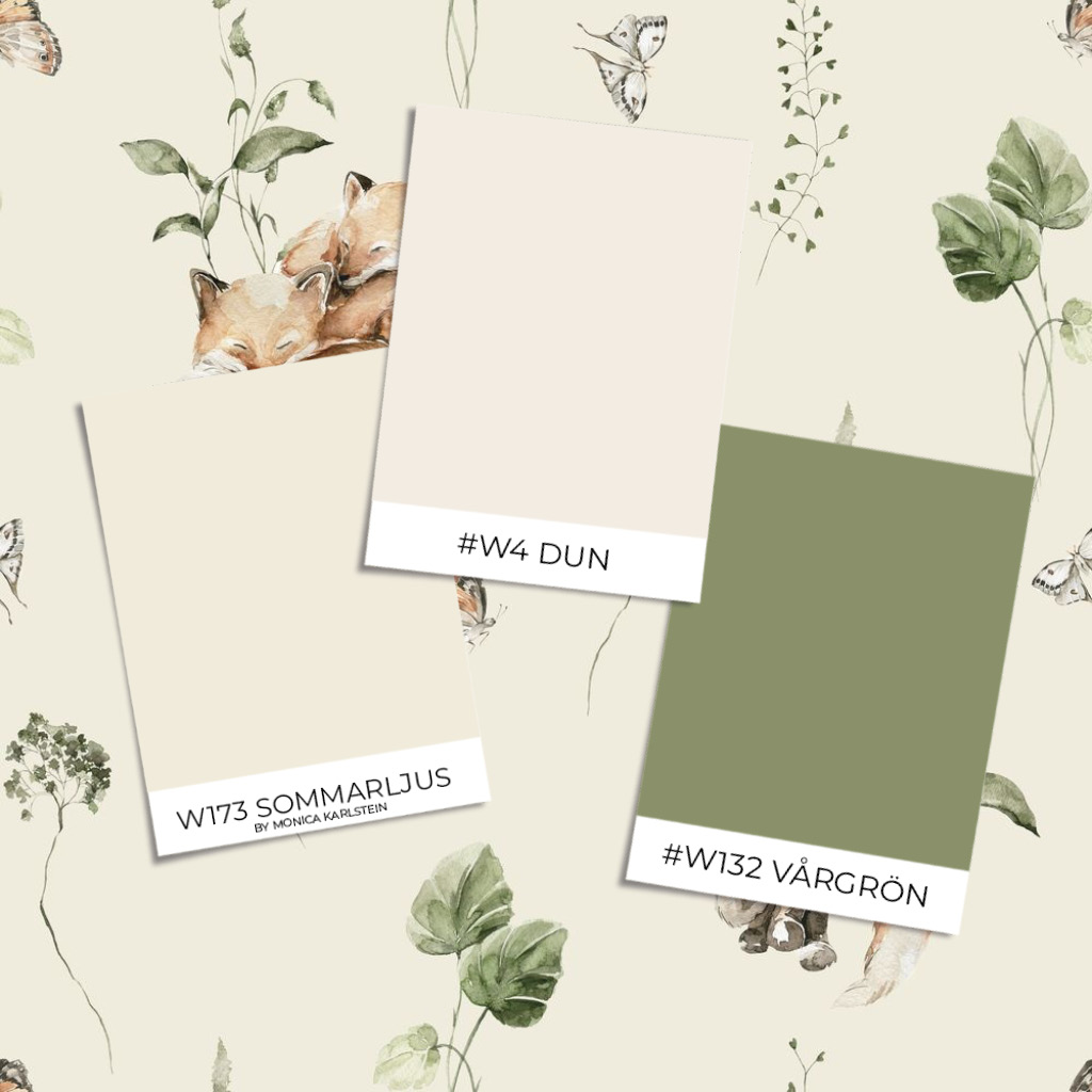 Fox garden Beige - 1028001-07 wallpaper Wallpassion