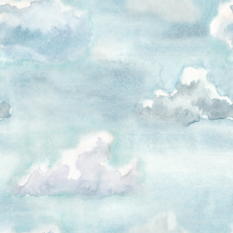 Cloudy Sky Blue - 1029501-01 wallpaper Wallpassion