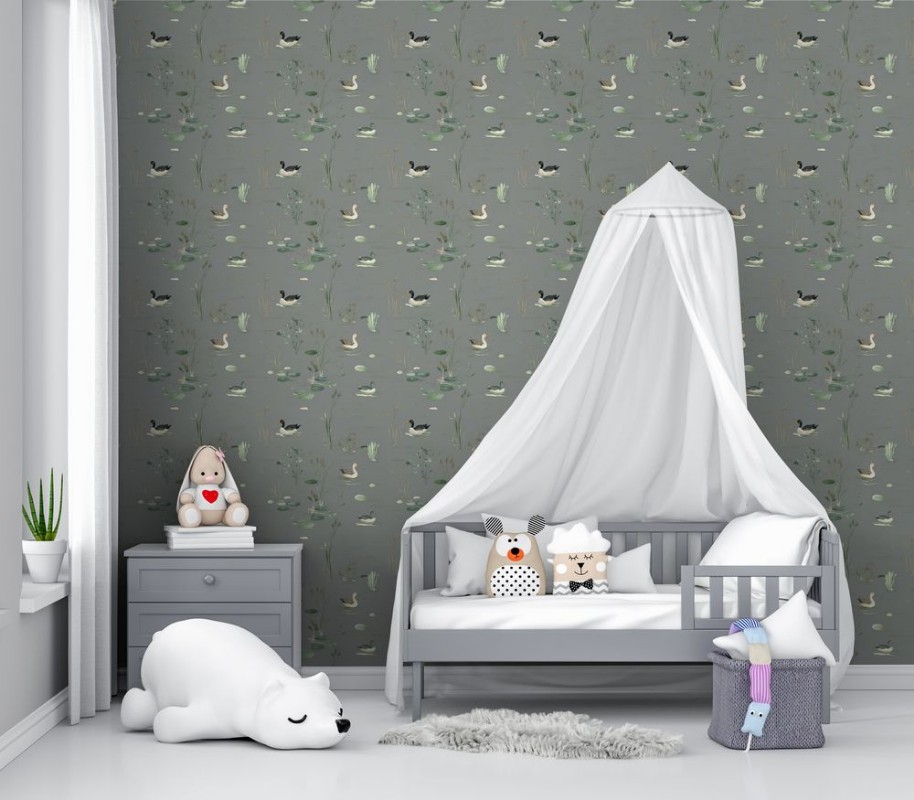 Magic pond Thunder Grey - 1029201-03 wallpaper Wallpassion