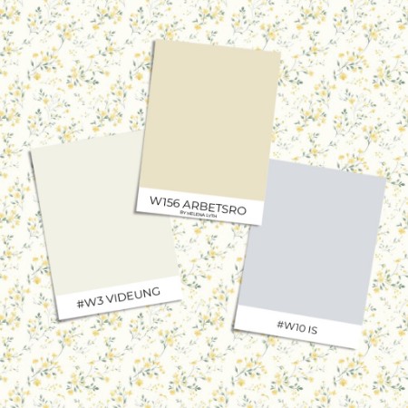 Coloring Vera Soft Yellow miniature - 1024801-01 paint Wallpassion