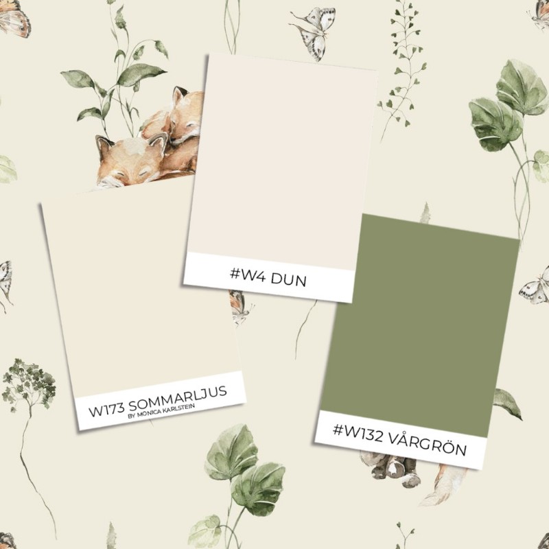 Coloring Fox garden Beige - 1028001-07 paint Wallpassion