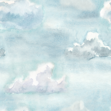 Coloring Cloudy Sky Blue - 1029501-01 paint Wallpassion