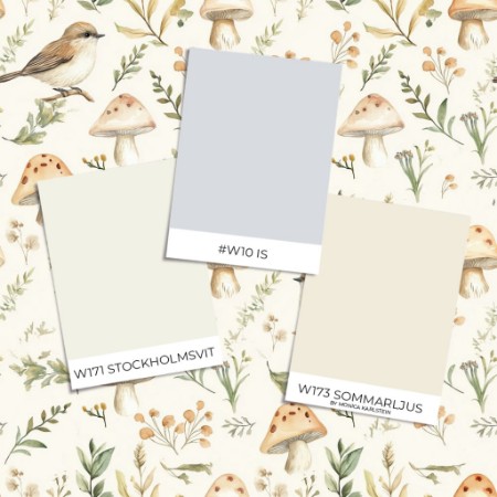 Sample style - Happy times Cream White - 1027101-01 paint 