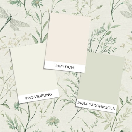 Sample style - Dragon fly garden Beige - 1027201-01 paint 