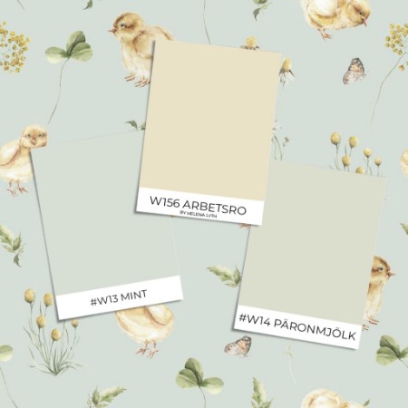 Sample style - Chicken little story Soft Mint - 1028301-05 paint 