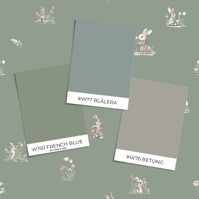 Fairy tale magic Sage Green - 1029601-03 wallpaper Wallpassion