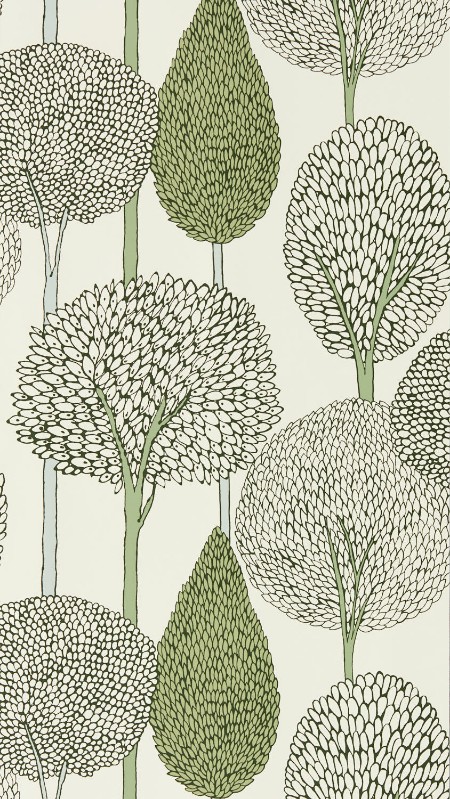 Silhouette Seaglass/Forest - HRTW113139 wallpaper Harlequin