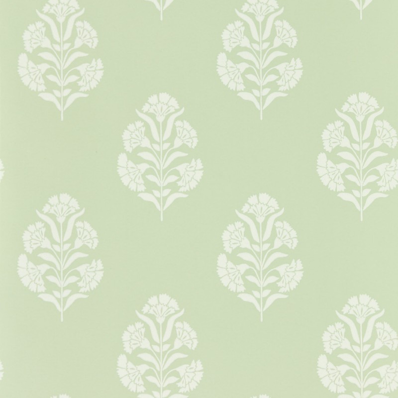 Standen Sage - W0199/06 wallpaper Clarke & Clarke